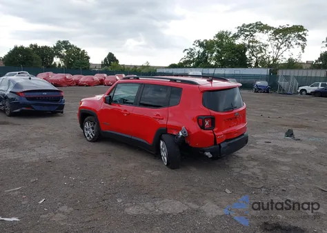 2020 Jeep Renegade Latitude 4X4 из США, поврежденный, VIN ZACNJBBB9LPM04598